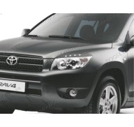 Реснички на фары Toyota RAV4 3 05-10 (Spirit)