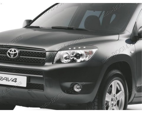 Реснички на фары Toyota RAV4 3 05-10 (Spirit)