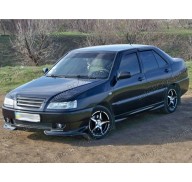 Реснички на фары Chery Amulet 03-09 (Orticar)