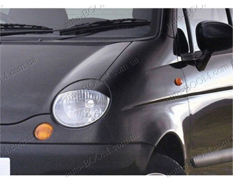 Реснички на фары Daewoo Matiz 05-09 (Orticar)