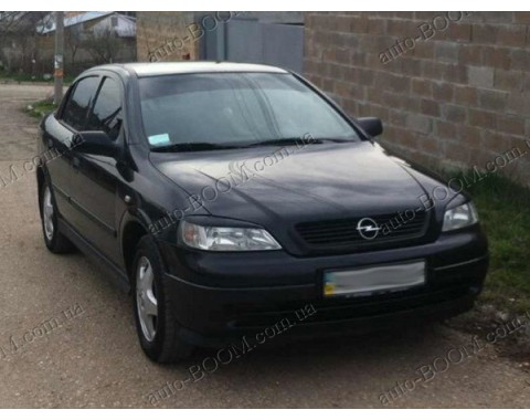 Реснички на фары Opel Astra G 97-04 (Orticar)