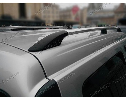 Рейлинги на крышу VW Caddy MAXI 3 04- хромированные, abs