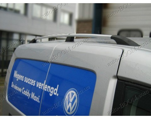 Рейлинги на крышу VW Caddy 3 04- хромированные, abs