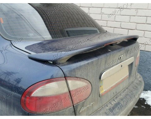 Спойлер на крышку багажника Daewoo Lanos 96- Ласточка (Orticar)