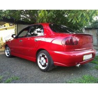 Спойлер на крышку багажника Daewoo Lanos 96- Лип (Orticar)