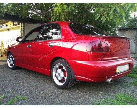 Спойлер на крышку багажника Daewoo Lanos 96- Лип (Orticar)