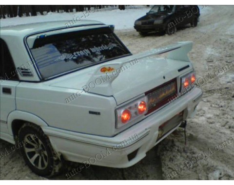 Спойлер на крышку багажника ВАЗ 2107 Спорт (Orticar)