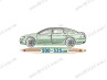 Автомобильный чехол-тент XXL sedan (500-535 см)
