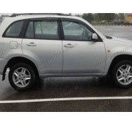 Дефлекторы окон на Chery Tiggo 11- (Cobra Tuning)