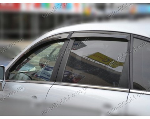 Дефлекторы окон на Chevrolet Captiva 06-11 (Cobra Tuning)