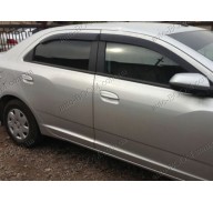 Дефлекторы окон на Chevrolet Cobalt 11- (Cobra Tuning)