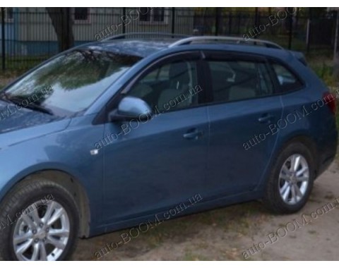 Дефлекторы окон на Chevrolet Cruze 12- универсал (Cobra Tuning)