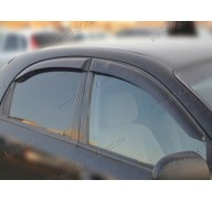 Дефлекторы окон на Chevrolet Lacetti 04- хэтчбек (Cobra Tuning)