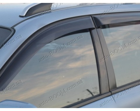 Дефлекторы окон на Chevrolet Lacetti 04- универсал (Cobra Tuning)