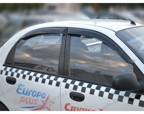 Дефлекторы окон на ЗАЗ Sens (Cobra Tuning)