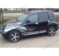 Дефлекторы окон на Chrysler PT Cruiser 00-09 (Cobra Tuning)