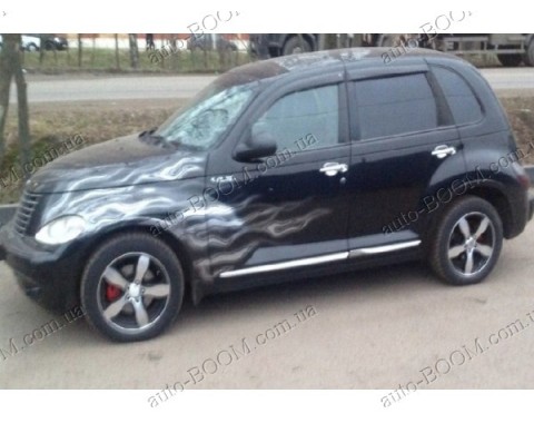 Дефлекторы окон на Chrysler PT Cruiser 00-09 (Cobra Tuning)