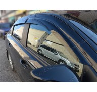 Дефлекторы окон на Citroen C-Elysee 12- (Cobra Tuning)