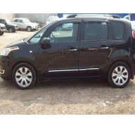 Дефлекторы окон на Citroen C3 Picasso 09- (Cobra Tuning)