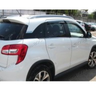 Дефлекторы окон на Citroen C4 Aircross 12- (Cobra Tuning)