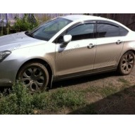 Дефлекторы окон на Citroen C5 X7 08- (Cobra Tuning)