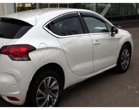 Дефлекторы окон на Citroen DS4 10- (Cobra Tuning)