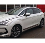 Дефлекторы окон на Citroen DS5 11- (Cobra Tuning)