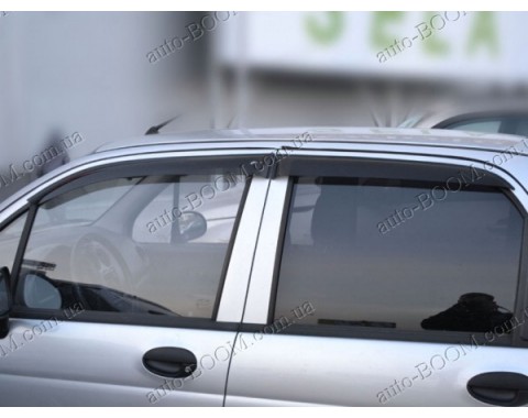 Дефлекторы окон на Daewoo Matiz 98-04 (Cobra Tuning)