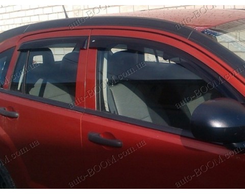 Дефлекторы окон на Dodge Caliber 06-12 (Cobra Tuning)