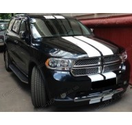 Дефлекторы окон на Dodge Durango 2 04-09 (Cobra Tuning)