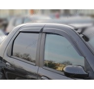 Дефлекторы окон на Fiat Albea 02-11 (Cobra Tuning)