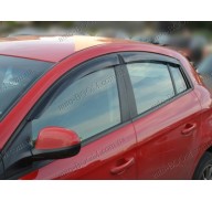 Дефлекторы окон на Fiat Bravo 2 06- (Cobra Tuning)