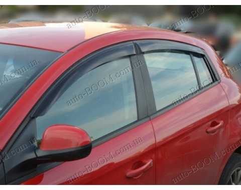 Дефлекторы окон на Fiat Bravo 2 06- (Cobra Tuning)