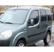 Дефлекторы окон на Fiat Doblo 00-10 3двери (Cobra Tuning)