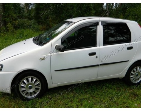 Дефлекторы окон на Fiat Punto 99-05 (Cobra Tuning)