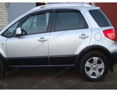 Дефлекторы окон на Fiat Sedici 05- (Cobra Tuning)