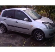 Дефлекторы окон на Ford Fiesta 5 01-08 5дверей (Cobra Tuning)