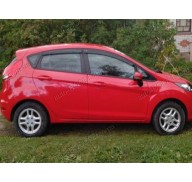 Дефлекторы окон на Ford Fiesta 6 08- 5дверей (Cobra Tuning)