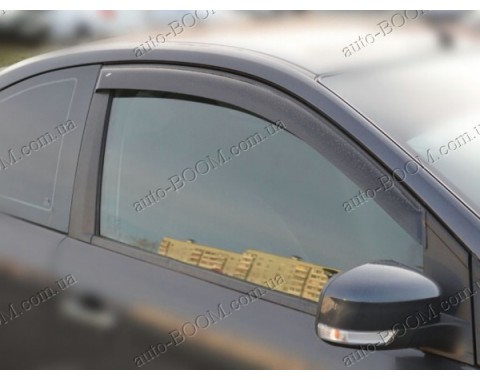 Дефлекторы окон на Ford Focus 2 05-10 (Cobra Tuning)
