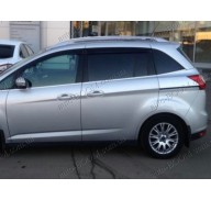 Дефлекторы окон на Ford Grand C-Max 2 10- (Cobra Tuning)