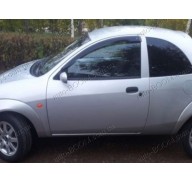Дефлекторы окон на Ford KA 96-07 хэтчбек 3двери (Cobra Tuning)