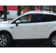 Дефлекторы окон на Ford Kuga 08-12 (Cobra Tuning)