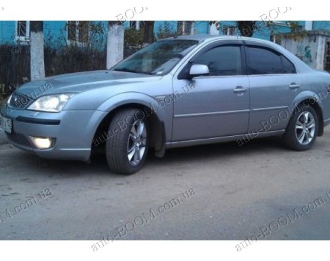 Дефлекторы окон на Ford Mondeo 3 00-07 (Cobra Tuning)