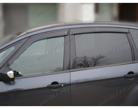 Дефлекторы окон на Ford S-Max 06- (Cobra Tuning)