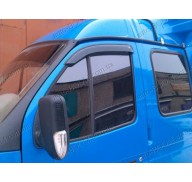 Дефлекторы окон на Газель Соболь короткие (Cobra Tuning)