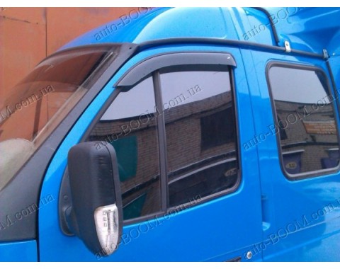 Дефлекторы окон на Газель Соболь короткие (Cobra Tuning)