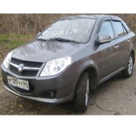 Дефлекторы окон на Geely MK 06- (Cobra Tuning)