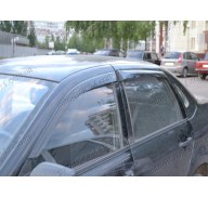 Дефлекторы окон на ВАЗ Гранта 2190 (Cobra Tuning)