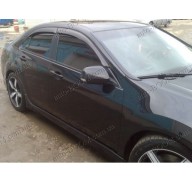 Дефлекторы окон на Honda Accord 8 08-13 (Cobra Tuning)