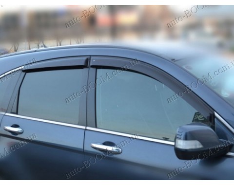 Дефлекторы окон на Honda CR-V 3 06- (Cobra Tuning)